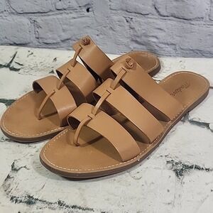 Madewell Tan Leather Sandals